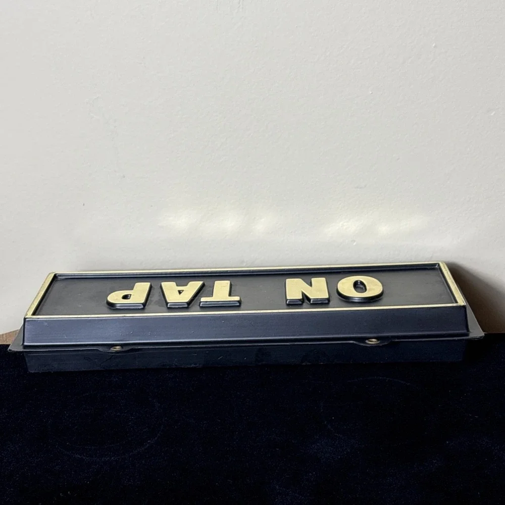 Plastic Hanging Bar‎ Sign 2 Sided 